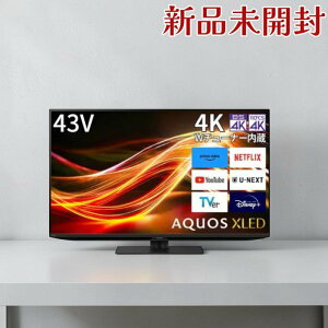 SHARP �V���[�v AQUOS XLED 4T-C43GP2 43V�^ 4K mini LED Google TV