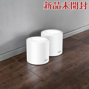 TP-Link �e�B�[�s�[�����N DECO X50 2P Wi-Fi 6 ���b�V��WiFi ���[�^�[