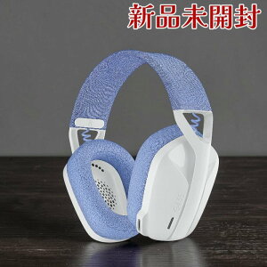 Logicool G ���W�N�[�� �w�b�h�Z�b�g G435 WH ���C�����X Bluetooth LIGHTSPEED �y�� �z���C�g