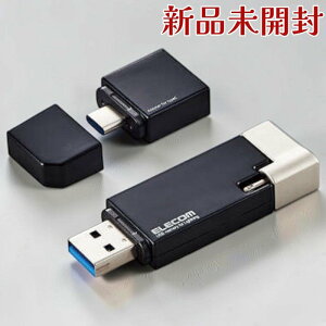 �G���R�� USB������ MF-LGU3B032GBK 32GB Lightning USB-A Type-C�ϊ��A�_�v�^�t �u���b�N