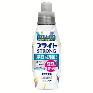 �Y���� �_�f�n�Y���� �l�ߑւ��p �u���C�gSTRONG �Y��&�R�ۃW�F�� �{�� 510ml ���C�I�� �u���C�g �ߗޗp �_�f�n�Y���� �W�F���^�C�v ���� ���L �R�� laundry detergent �t�̔Z�k�^�C�v ���������� LION