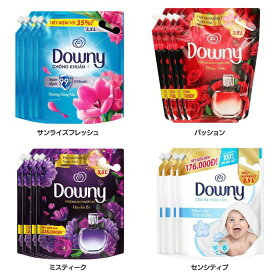 柔軟剤 洗濯用洗剤 【4個セット】アジアンダウニー 3.5L Downy つめかえ用 液体洗剤 大容量 濃縮 ダウニー 詰替 液体柔軟剤 D