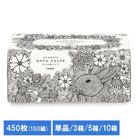保湿ティッシュ ボックスティッシュ 3枚重ね ネピア 大人の鼻セレブ 450枚（150組） 540893保湿ティッシュ ボックスティッシュ 3枚重ね ティッシュ 保湿 鼻セレブ ネピア nepia 風邪 花粉 鼻づまり 鼻水 鼻炎 大人の鼻セレブ 贅沢3枚重ね 王子ネピア