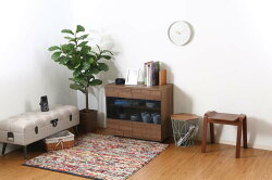 楽天市場 ブリック キャビネット80幅 送料無料 収納家具 収納棚 シェルフ シンプル 本棚 収納棚 おしゃれ リビング 寝室 キッチン 可動棚 新生活 一人暮らし 不二貿易 ミディアムブラウン ナチュラル D Life Design Vida
