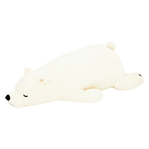 抱き枕 ぬいぐるみ プレミアム ねむねむアニマルズ L 大きい 洗える 手洗い可能 なめらか もっちり 動物 クッション ソファ ベッド 犬 猫 クマ ペンギン カワウソ プレゼント ギフト 抱きまく