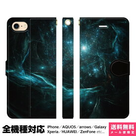 多機種対応 スマホケース 手帳型 iPhone 17 16 15 14 13 12 11 Air SE Pro Max Plus Xperia AQUOS Galaxy ケース カバー brains GALAXY08 宇宙柄 宇宙 幻想 夜景 星空 galaxy ギャラクシー 写真 人気 グッズ ギフト アイフォン アイホン 手帳 スタンド付 携帯ケース