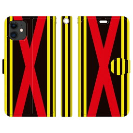 多機種対応 スマホケース 手帳型 iPhone 17 16 15 14 13 12 11 Air SE Pro Max Plus Xperia AQUOS Galaxy ケース カバー brains 勝負服 01 サラブレッド グッズ 黒 赤十字襷 黄縦縞 馬 競馬 競走馬 アイフォン アイホン 手帳 スタンド付 携帯ケース プレゼント ギフト