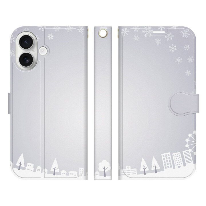 楽天市場 全機種対応 スマホケース 手帳型 Iphoneケース Xperia Aquos Galaxy Huawei ケース Iphone 12 11 Xr Xs 8 Pro Max Se 雪 景色 雪の結晶 グレー 木 結晶 大人 可愛い シンプル クリスマス Vidamall 楽天市場店