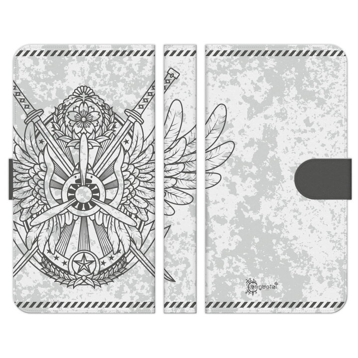 楽天市場 Android One X1 手帳型 スマホ ケース カバー 零戦 2 3 涼 戦闘機 翼 羽 花 ミリタリー 勲章 紋章 飛行機 零式艦上戦闘機 メンズ レディース デザイン クール かっこいい Ryo Connectal ロゴ Rly 刀 日本刀 Google グーグル