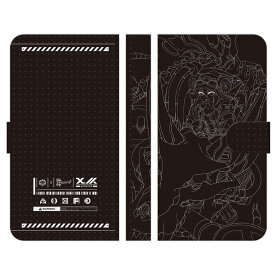 シンプルスマホ5 A001SH 手帳型 スマホ ケース カバー √Beast B 涼 connectal ryo rly? かっこいい 骨 骨格 女の子 女 メンズ レディース イラスト テック デザイン クール シンプルスマホ スマートフォン スマホケース スマートフォンケース スマフォケース Android