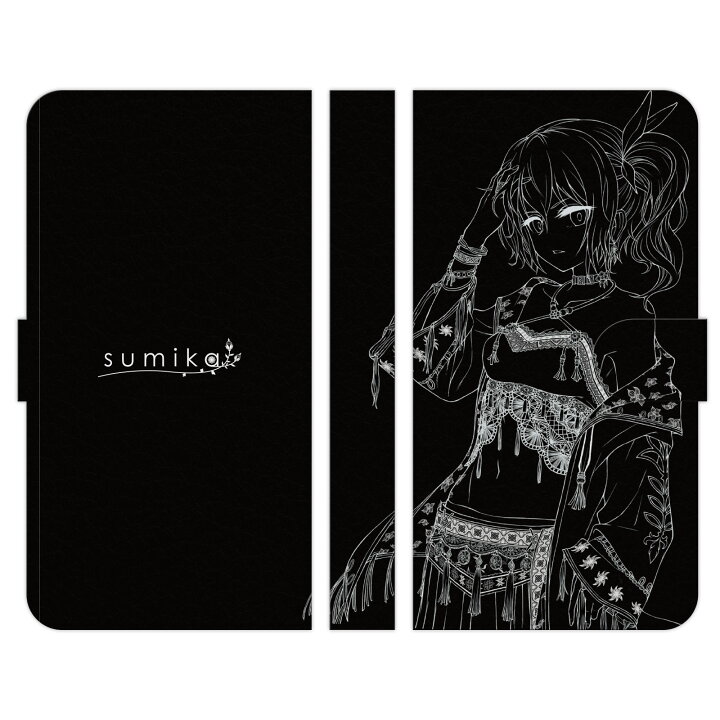 楽天市場 Digno T 302kc 手帳型 スマホ ケース カバー Cool Blue Sho Sumika Sho Syow Sumika ファンタジー イラスト キャラクター おしゃれ エスニック フォークロア アジアン 模様 柄 女性 かっこいい ファッション ディグノ Android Au Docomo Softbank アンドロイド