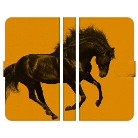 OPPO Find X2 Pro OPG01 手帳型 スマホ ケース カバー REAL HORSE オレンジ 競馬 競走馬 乗馬 カッコいい 馬 サラブレッド グッズ オッポ ファインド エックス2 プロ スマートフォン スマホケース スマートフォンケース スマフォケース Android アンドロイド ハードケース