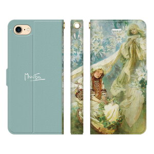 iPhone e 16 15 14 13 12 mini Pro Max SE 3 11 XR 8 7 蒠^ P[X Jo[ brains ~V ̃}hi madonna of the lilies alphonse mucha ŉ gOt [X l  Ԃт  ԕ A[ k