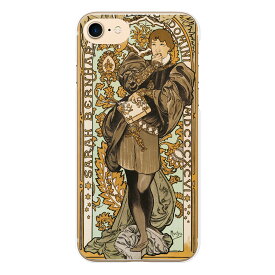 シンプルスマホ3 / 509SH ハード スマホ ケース カバー ミュシャ ロレンザッチオ 舞台 lorenzaccio 乙女 髪飾り alphonse mucha 版画 リトグラフ レース 人物 花 花びら 草木 花柄 アール ヌーボー アルフォンス 名作 名画 画家 絵画 西洋画 ヴィンテージ おもしろ ユニーク