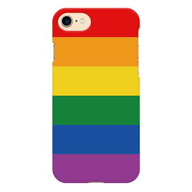 Rakuten Mini ハード スマホ ケース カバー レインボー カラー 虹色 シンプル 7色 lgbt フラッグ 楽天 ミニ ラクテンミニ ファイブジー スマートフォン スマホケース スマートフォンケース スマフォケース Android アンドロイド ハードケース ケースカバー ペアルック ペア