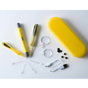 【 クーポン配布中! 】 耳かき ライト LED 耳掃除 子供用 みみかき ライト 光る耳かき ピンセット ステンレス製 照明付き 充電式 プレゼント 子育て 介護用 スプーン型 鼻ケアセット 鼻用 セッ