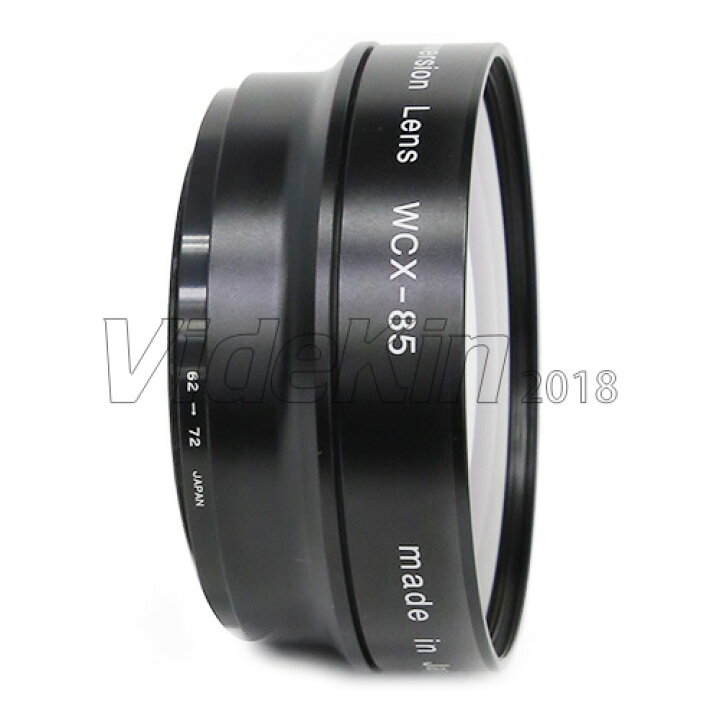 楽天市場】《新品》Zunow WCX-85R62 Φ62/72mm 0.8倍 4Kワイド 