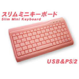 AOTECH　スニムミニサイズ日本語ピンクキーボード　AOK-78PI