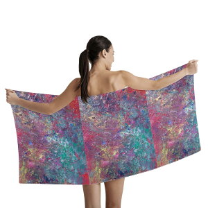 punks Takenao Wada ART(バスタオル) バスタオル ユニセックス ホームデコレーション アート 抽象画 現代アート ART