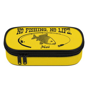 KOI_K_Y(ペンケース) ペンケース ユニセックス バッグ 全て 魚 鯉 釣り 魚釣り 淡水魚 川 コイ nekototuribito