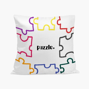 puzzle��(�N�b�V�����J�o�[) �N�b�V�����J�o�[ ���j�Z�b�N�X �z�[���f�R���[�V���� �S�� �A�[�g �J���t�� �p�Y�� puzzle colorful ���Y�͂�