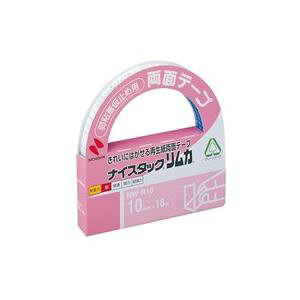(まとめ)ニチバン ナイスタック リムカ NW-R10 10mm×18m【×10セット】
