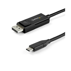 StarTech.com USB TypeC-DisplayPort 1.4�ϊ��P�[�u�� 1m �u���b�N CDP2DP141MBD1�{
