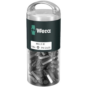 WERA F 100{ vXlWp hCo[rbg 6.35mm nTCYPH2 S25mm 072441