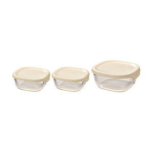 HARIO ϔMKXۑe 3Zbg 250ml×2/600ml×1 ItzCg KST-2012-OW {