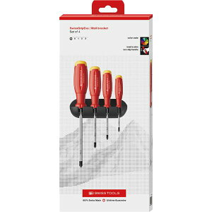 PB SWISS TOOLS �s�[�r�[�X�C�X�c�[���Y 4�{�g �X�C�X�O���b�vEVO �v���X�h���C�o�[�Z�b�g�iBOX�j 38242.HCBB