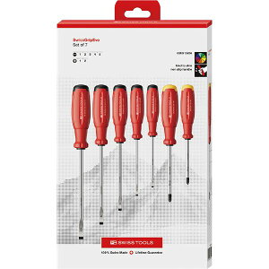 PB SWISS TOOLS �s�[�r�[�X�C�X�c�[���Y 7�{�g �X�C�X�O���b�vEVO �i�}�C�i�X�E�v���X�j�h���C�o�[�Z�b�g �iBOX�j 38252.CBB