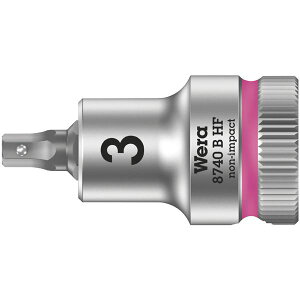 WERA ���F�� �����p3�^8DR Hex-Plus�r�b�g�\�P�b�g ��[�T�C�Y3mm �S��35mm 003030