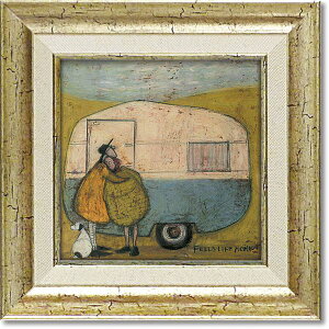 ユーパワー サム・トフト Gel加工 アートフレーム 「我が家のように2」