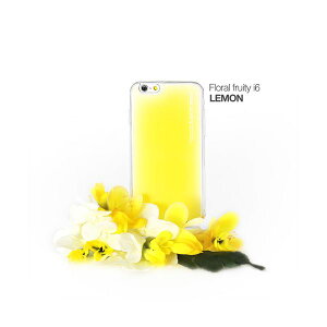 ZuV[YEpX^ iPhone6ptیP[X Aroma(A}) case Floral fruity Yellow@ACFY