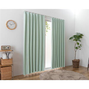 �Ռ��J�[�e�� ��100cm×��230cm 2�� ���n �u���[�O���[�� 2���Ռ� �􂦂� ���{�� �^�b�Z���t�� �`��L�� �h���J�[�e�� ���r���O