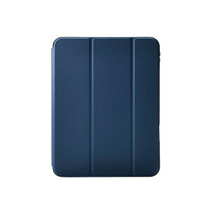 エレコム iPad(A16) フラップケース 衝撃吸収 Pencil収納 スリープ対応 ネイビー TB-A25RSANV