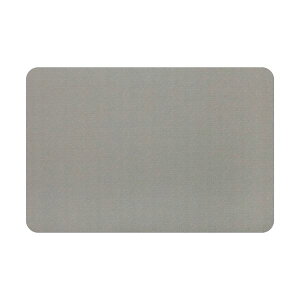 ヨコズナクリエーション珪藻土入りソフトバスマット プレーン(ライトグレー) 1個