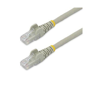�i�܂Ƃ߁j StarTech.com �J�e�S��6 LAN�P�[�u�� �ቌ�[���n���Q�� �c���܂�h�~ 1m �O���[ N6LPATCH1MGR1�{ �y×3�Z�b�g�z