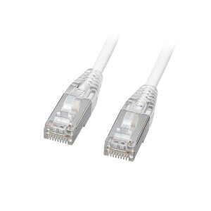 �T�����T�v���C �J�e�S��7LAN�P�[�u�� �X���� ���炩 �c���܂�h�~�R�l�N�^ 15m �z���C�g KB-SL7YS-15W