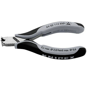 KNIPEX NjybNX GNgjNXGhJbgjbp[ESD S115mm 6402-115ESD