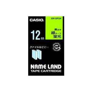�i�܂Ƃ߁j�J�V�I CASIO �u���e�[�v XR-12FGN �΂ɍ����� 12mm�y×5�Z�b�g�z