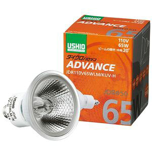 �i�܂Ƃ߁j �E�V�I���C�e�B���O �_�C�N���n���Q���A�h�o���X 65W ���p E11���� �~���[�t JDR110V65WLM�^KUV-H 1�� �y×2�Z�b�g�z