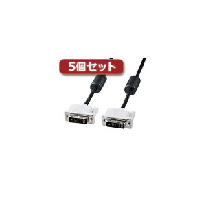 5�Z�b�g �T�����T�v���C DVI�V���O�������N�P�[�u�� KC-DVI-2SLX5
