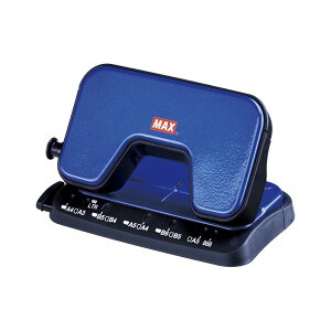 (まとめ) マックス スクーバパンチ DP-15T/B ブルー 1台入 【×3セット】