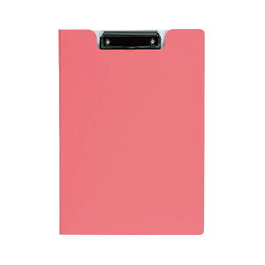 (まとめ) クリップファイル 発泡美人 A4判タテ型 FB-2016-21 ピンク 1枚入 【×5セット】