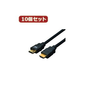 �ϊ����l 10�Z�b�g �P�[�u�� HDMI 5.0m�i1.4�K�i 3D�Ή��j HDMI-50G3X10