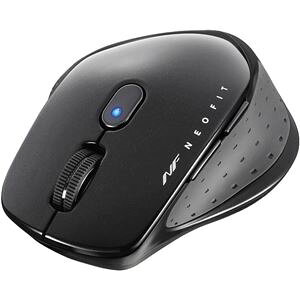 �o�b�t�@���[�i�T�v���C�j ���� BlueLED 5�{�^�� NEOFIT�}�E�X M�T�C�Y �u���b�N BSMBW510MBK