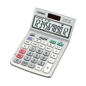 カシオ計算機 CASIO グリーン購入法適合電卓 ジャストタイプ12桁 JF-120GT-N