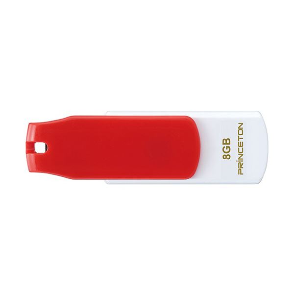 独特な ストラップ付きのUSBフラッシュメモリー まとめ プリンストン USBフラッシュメモリー ストラップ付き 8GB レッド ホワイト PFU-T3KT 1個 ×3セット 8GMG 84％以上節約 送料込