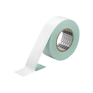 TRUSCO ���C���e�[�v �����p ��50mm×����50m �z���C�g TLT-50EAW 1��